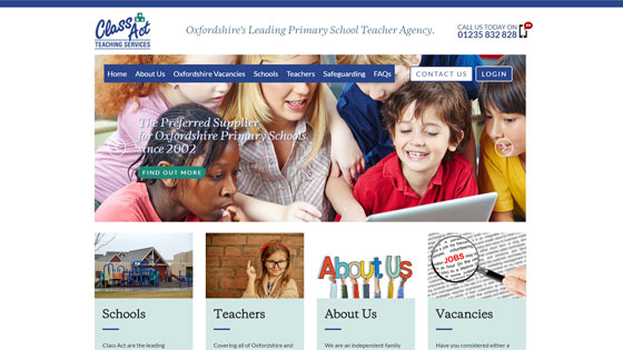 Classact Teaching for teaching jobs in Oxfordshire
